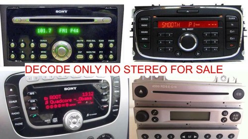 Ford sony 6000 mp3 - ford, 4500