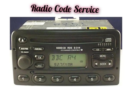 Ford radio code service - radio, puma