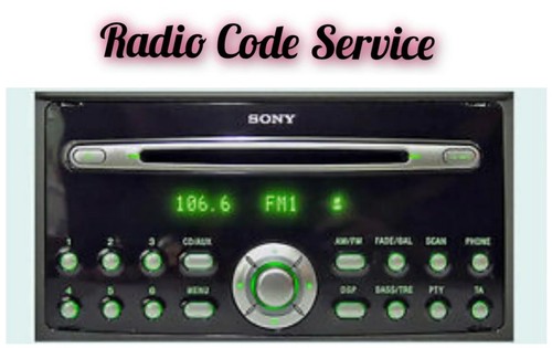 Ford radio pin - ford,