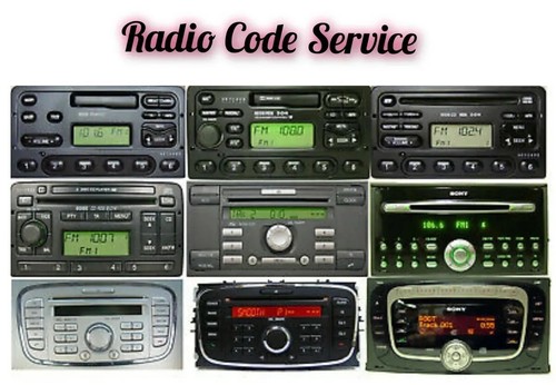 Ford radio code service - ford, ka